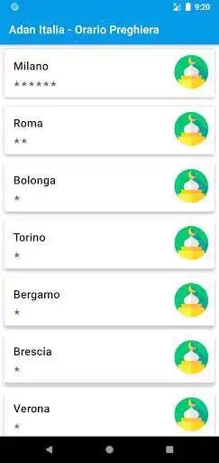 Play Adan Italia - Orario Preghiera in Italia as an online game Adan Italia - Orario Preghiera in Italia with UptoPlay
