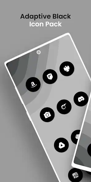 Play Adaptive Black - Icon Pack  and enjoy Adaptive Black - Icon Pack with UptoPlay