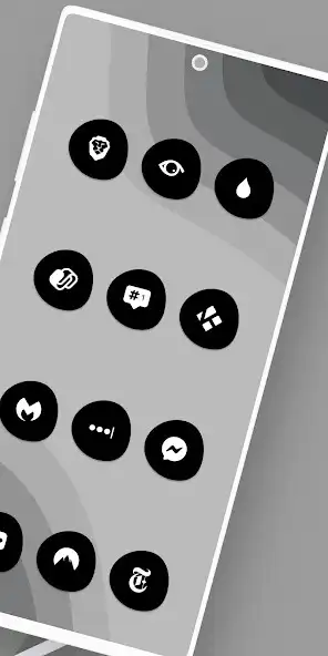 Play Adaptive Black - Icon Pack as an online game Adaptive Black - Icon Pack with UptoPlay