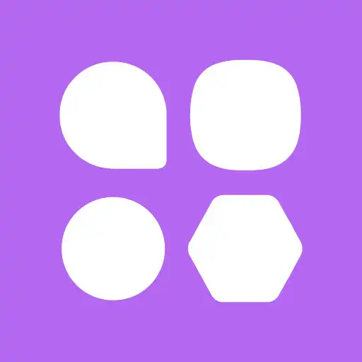 Play Adaptive Purple - Icon Pack APK