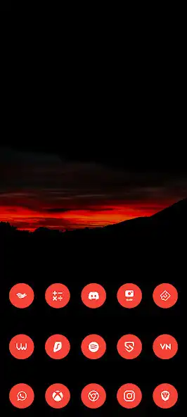Play Adaptive Red - Icon Pack as an online game Adaptive Red - Icon Pack with UptoPlay