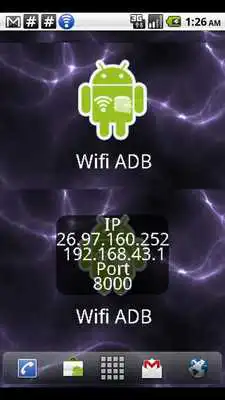 Play ADB over WIFI Widget