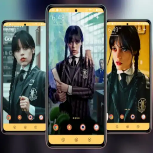 Play Addams Wednesday Wallpaper HD APK