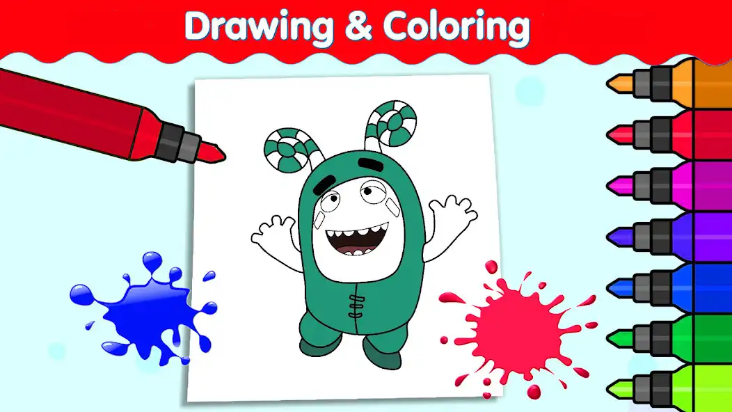 Play Addbods: coloring book as an online game Addbods: coloring book with UptoPlay