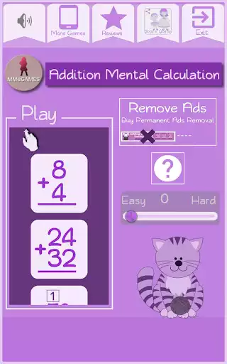 Play Addition Mental Calculation