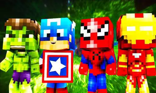 Play Addon Avengers Superheroes for Minecraft PE  and enjoy Addon Avengers Superheroes for Minecraft PE with UptoPlay