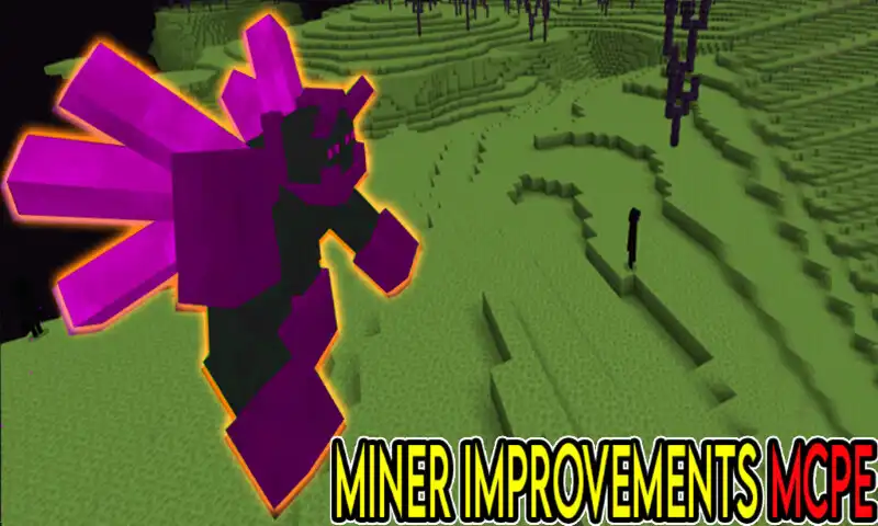 Play Addon Miner Improvements for Minecraft PE as an online game Addon Miner Improvements for Minecraft PE with UptoPlay