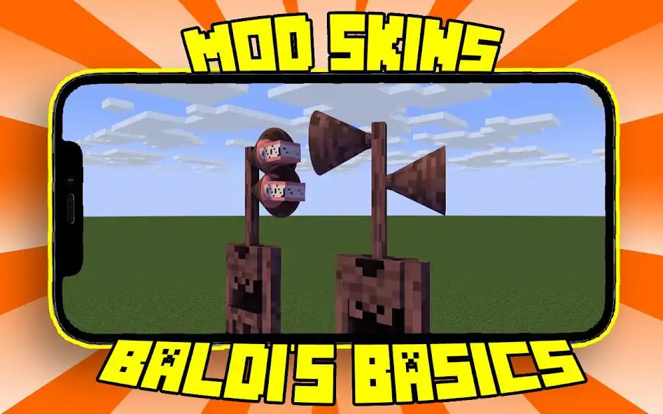 Play Addon Mod Siren Head Skin MCPE as an online game Addon Mod Siren Head Skin MCPE with UptoPlay