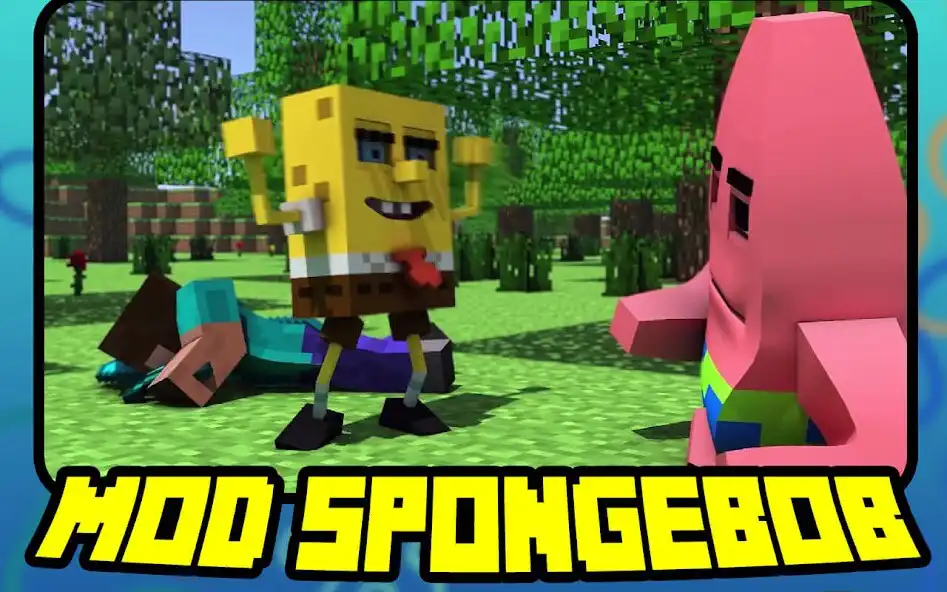 Play Addon Mod Spongebob Skins MCPE as an online game Addon Mod Spongebob Skins MCPE with UptoPlay