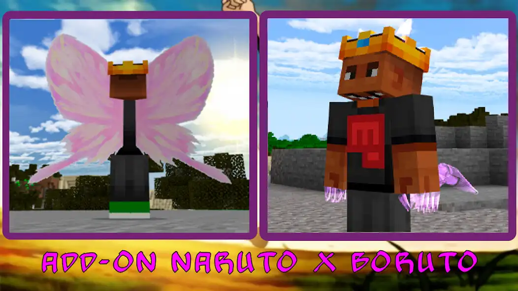 Play Add-on Naruto x Boruto in mcpe as an online game Add-on Naruto x Boruto in mcpe with UptoPlay