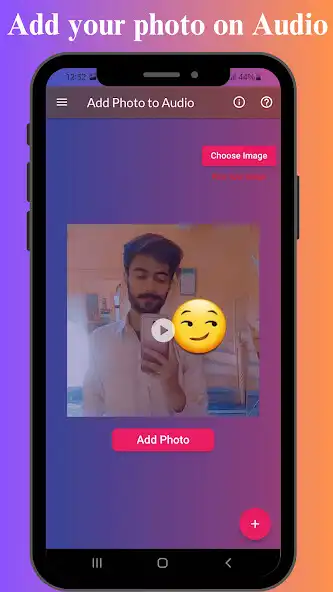 Play Add Photo to Audio as an online game Add Photo to Audio with UptoPlay