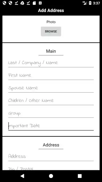 Play Address Book Pro as an online game Address Book Pro with UptoPlay
