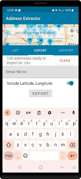 Play Address Extractor as an online game Address Extractor with UptoPlay
