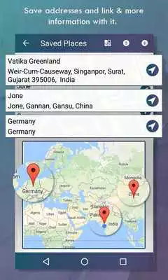 Play Address Place Book: Map Locations