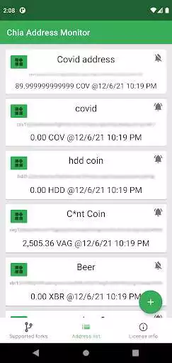 Play Address widget for chia forks as an online game Address widget for chia forks with UptoPlay