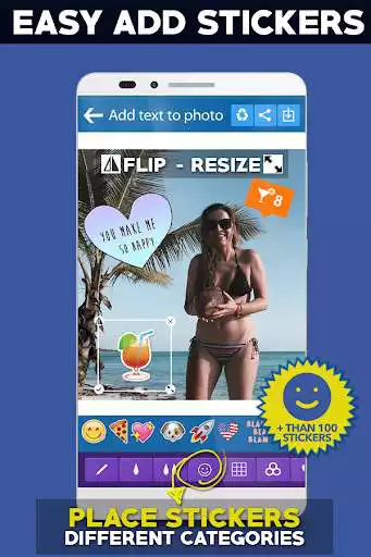 Play Add Text to Photo App (2021) as an online game Add Text to Photo App (2021) with UptoPlay