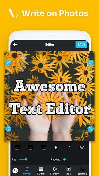 Play Add Text To Photos: Write Text  and enjoy Add Text To Photos: Write Text with UptoPlay