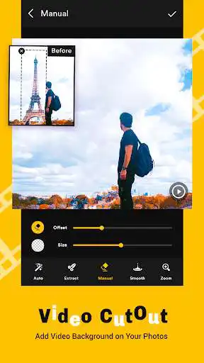 Play Add Video Background - Video Background Changer as an online game Add Video Background - Video Background Changer with UptoPlay
