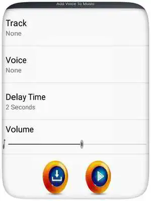 Play Add Voice To Music