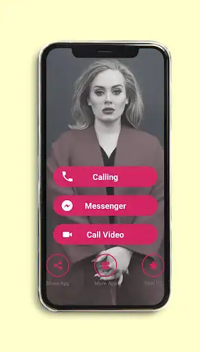 Play Adele fake video call  and enjoy Adele fake video call with UptoPlay