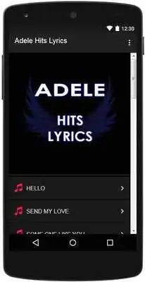 Play Adele Hits Lyrics