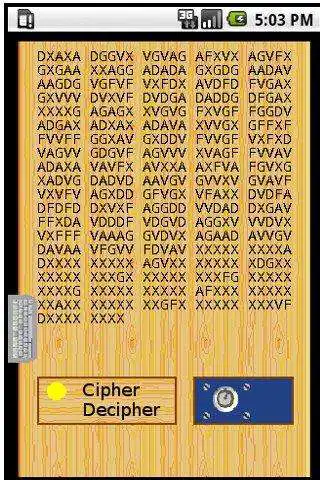 Play ADFGVX cipher and enjoy ADFGVX cipher with UptoPlay Play ADFGVX cipher and enjoy ADFGVX cipher with UptoPlay