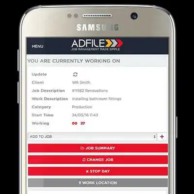 Play Adfile Job Management System