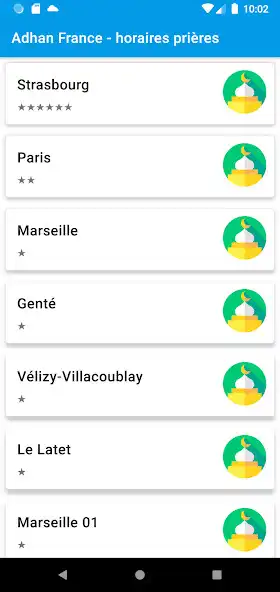Play Adhan France  horaires prières as an online game Adhan France  horaires prières with UptoPlay