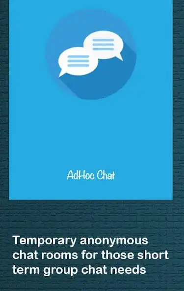 Play AdHoc Chat  and enjoy AdHoc Chat with UptoPlay