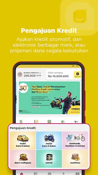 Play adiraku – Kredit  Pinjaman as an online game adiraku – Kredit  Pinjaman with UptoPlay