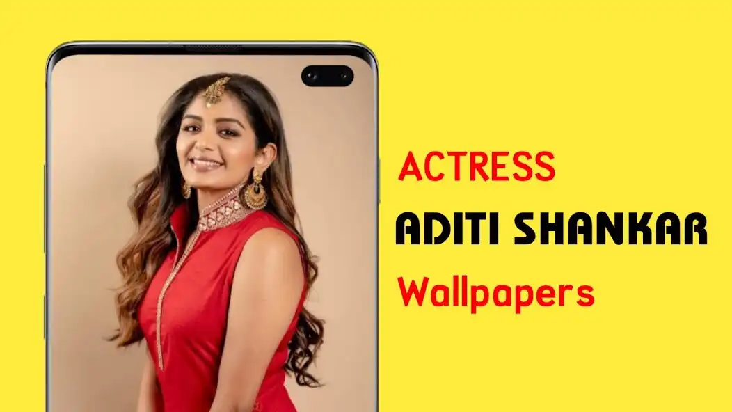 Play Aditi Shankar Wallpapers HD  and enjoy Aditi Shankar Wallpapers HD with UptoPlay