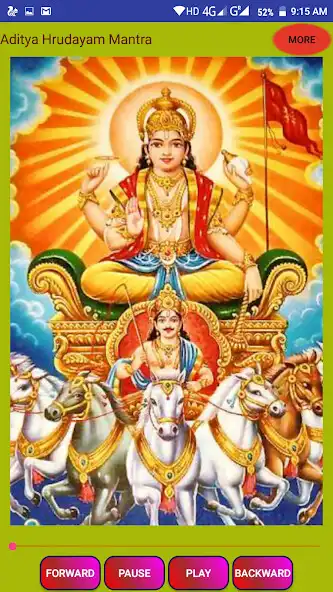 Play Aditya Hrudayam Mantra as an online game Aditya Hrudayam Mantra with UptoPlay