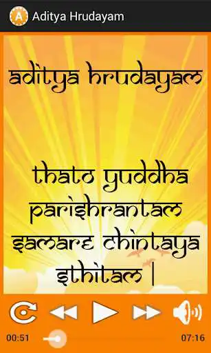 Play APK Aditya Sthothram  and enjoy Aditya Sthothram with UptoPlay 