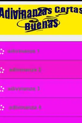 Play Adivinanzas Cortas Buenas