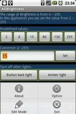 Play AdjBrightness Play AdjBrightness