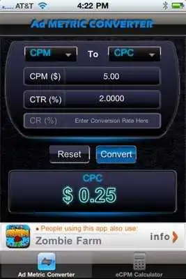 Play Ad Metric Converter