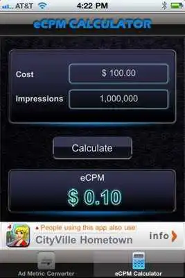 Play Ad Metric Converter