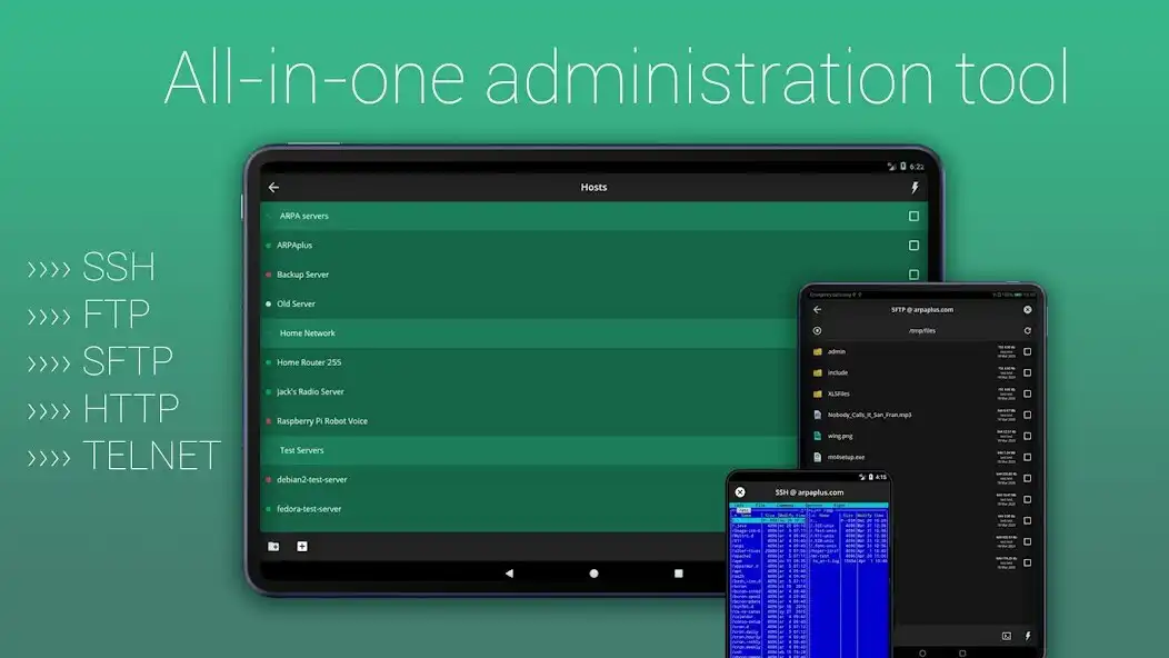 Play Admin Hand SSH/SFTP/FTP Client  and enjoy Admin Hand SSH/SFTP/FTP Client with UptoPlay
