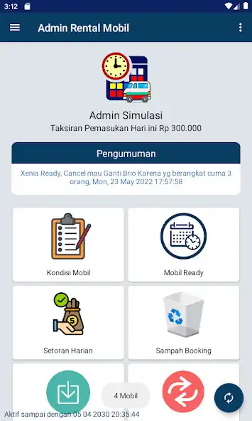 Play Admin Rental Mobil  and enjoy Admin Rental Mobil with UptoPlay