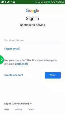 Play Admob Google