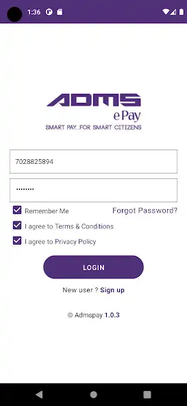 Play ADMS ePay as an online game ADMS ePay with UptoPlay