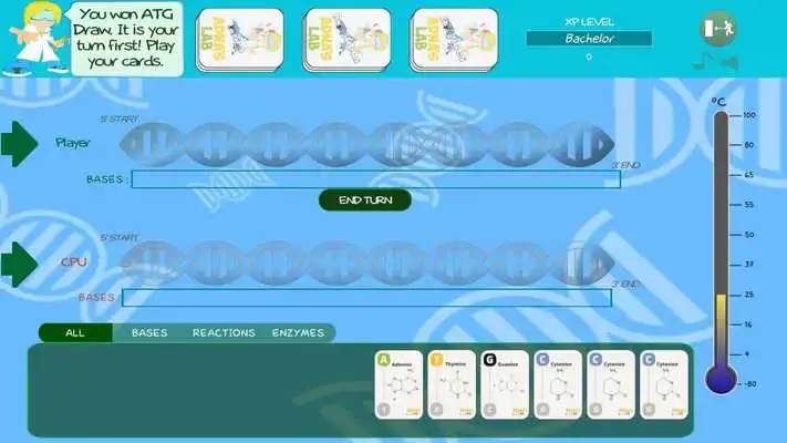 Play Adnas Lab -  A DNA manipulation game