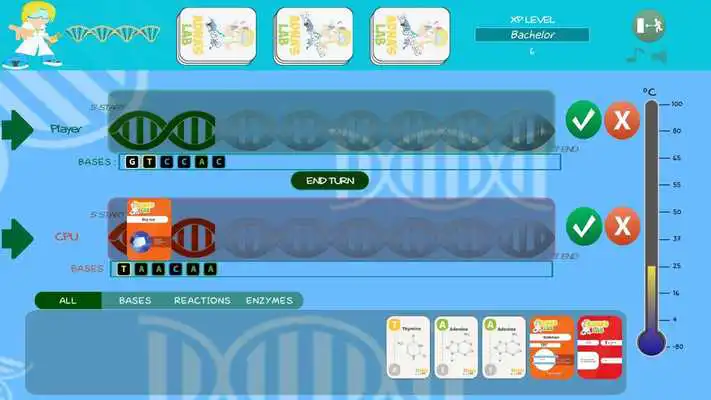 Play Adnas Lab -  A DNA manipulation game