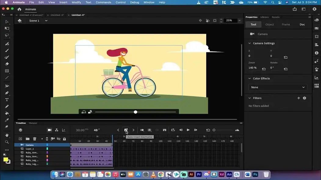 Play Adobe Animate Tutorial as an online game Adobe Animate Tutorial with UptoPlay