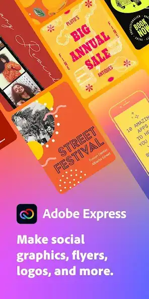 Play Adobe Express: Graphic Design  and enjoy Adobe Express: Graphic Design with UptoPlay