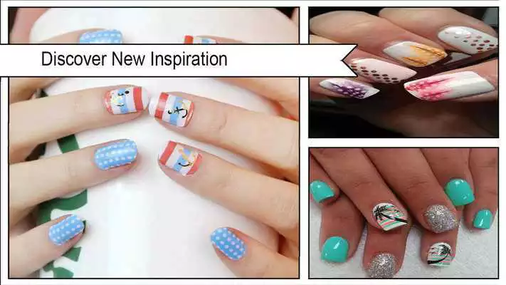 Play Adorable DIY Nautical Nail Art