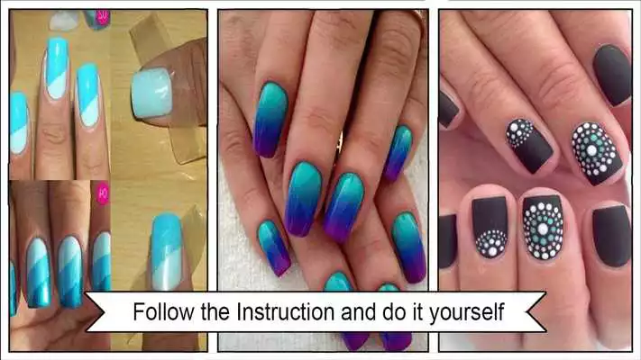 Play Adorable DIY Nautical Nail Art