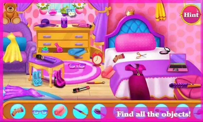 Play Adorable Princess Messy Room