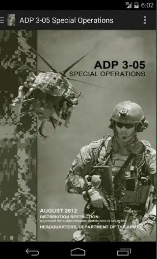 Play APK ADP 3-05 Special Forces  and enjoy ADP 3-05 Special Forces with UptoPlay com.EMPORIO.adp3_05specialoperations