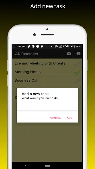 Play AD Reminder  and enjoy AD Reminder with UptoPlay